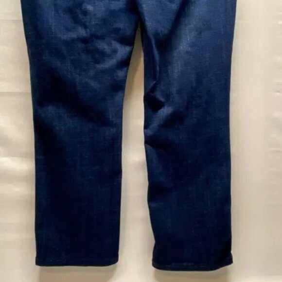 LEE Straight Leg Regular Fit Mid Rise Secretly Shapes Jeans Women's Sz 16 Short - Picture 5 of 11